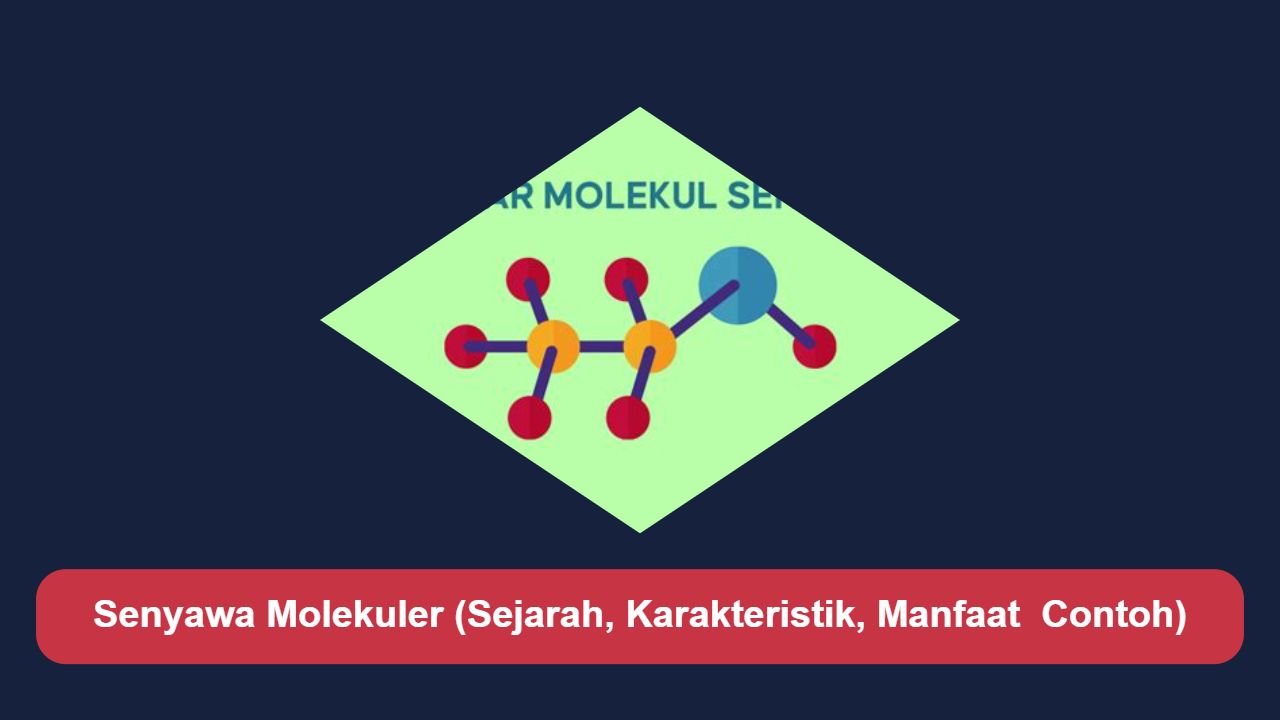 Senyawa Molekuler (Sejarah, Karakteristik, Manfaat  Contoh)