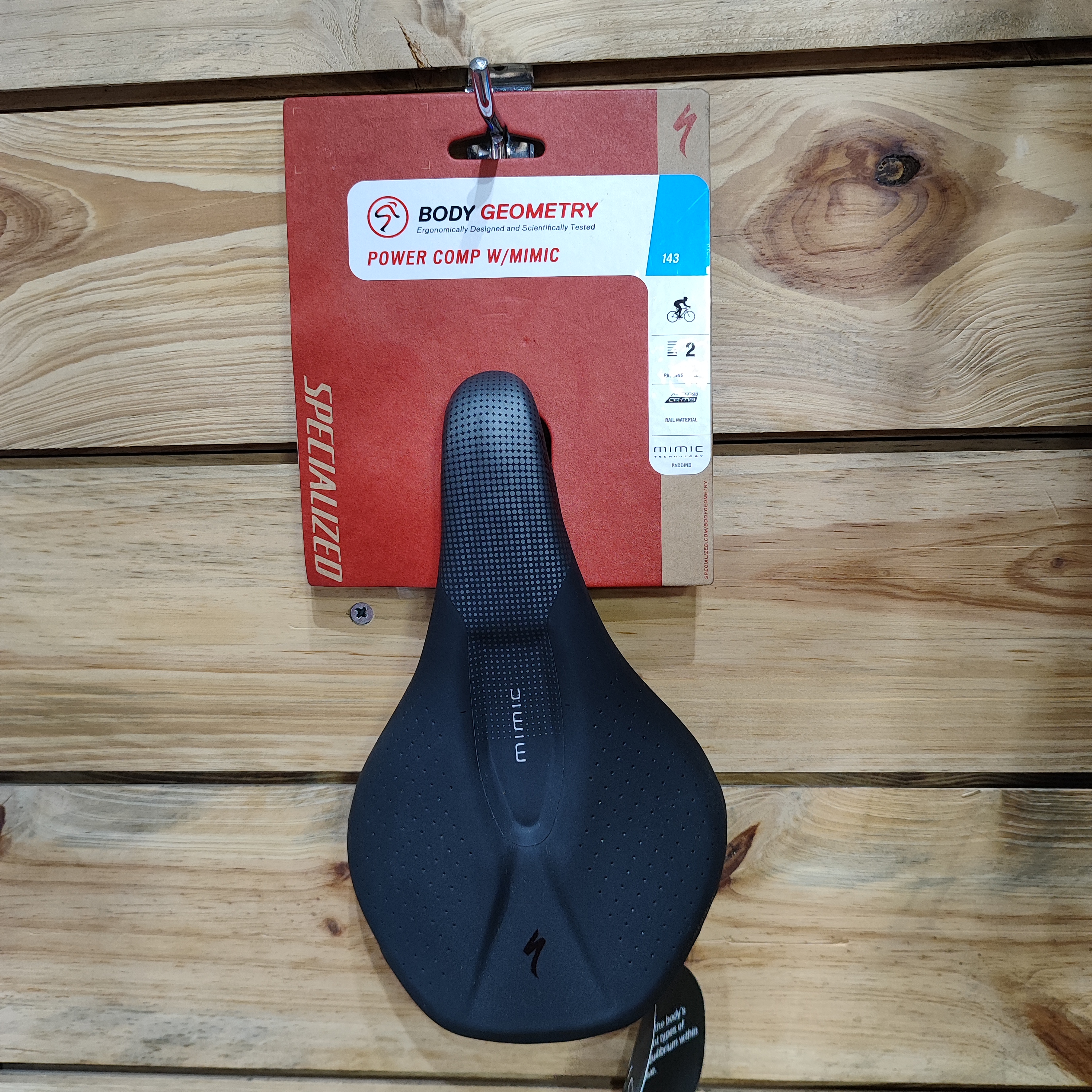 Asiento Specialized  Power Comp Mimic 143mm