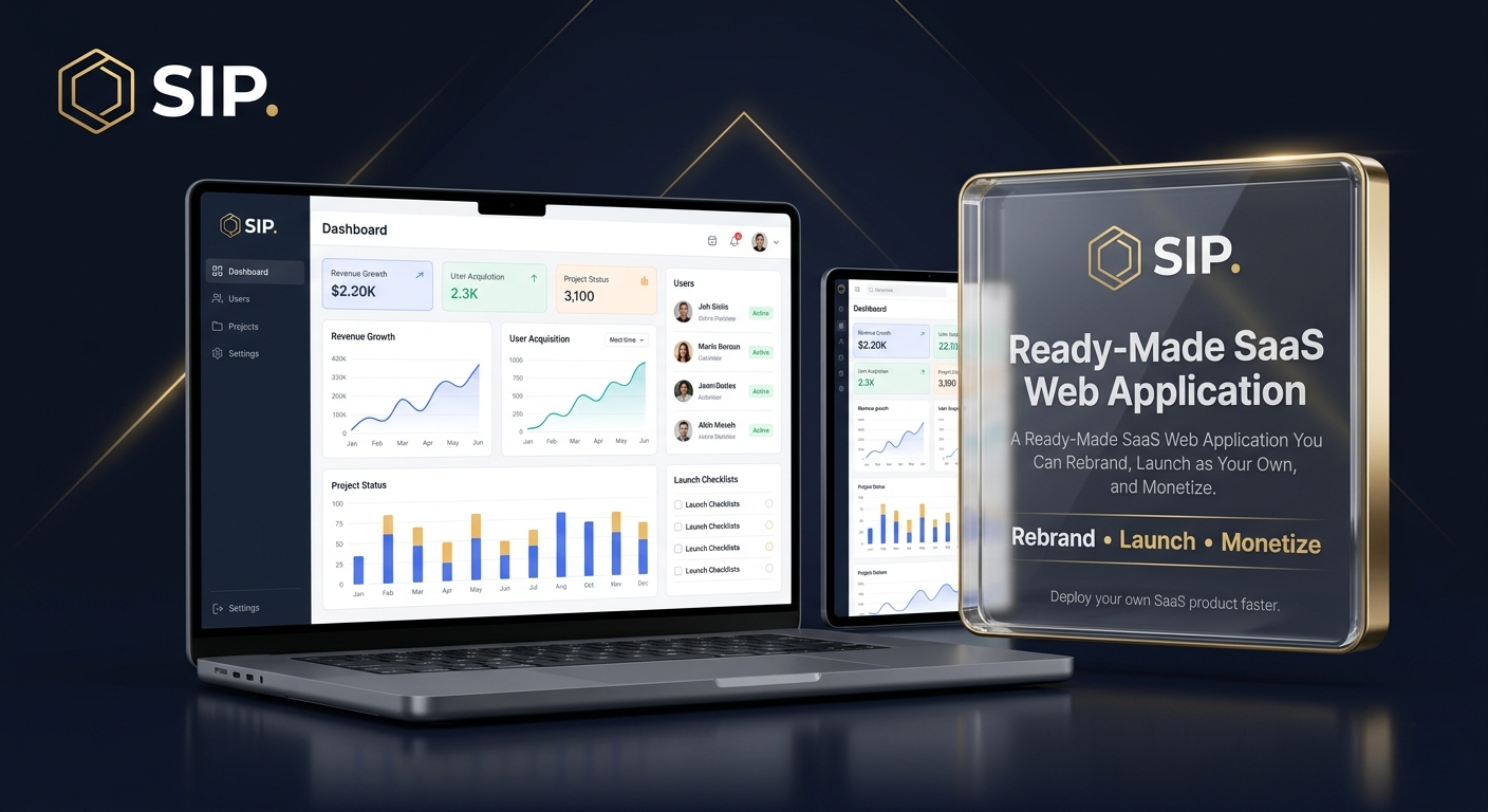 Ready Made Saa S Web Application