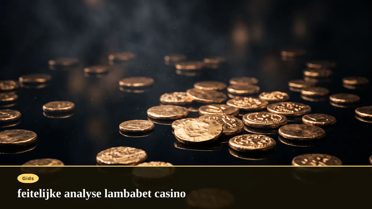 feitelijke analyse lambabet casino