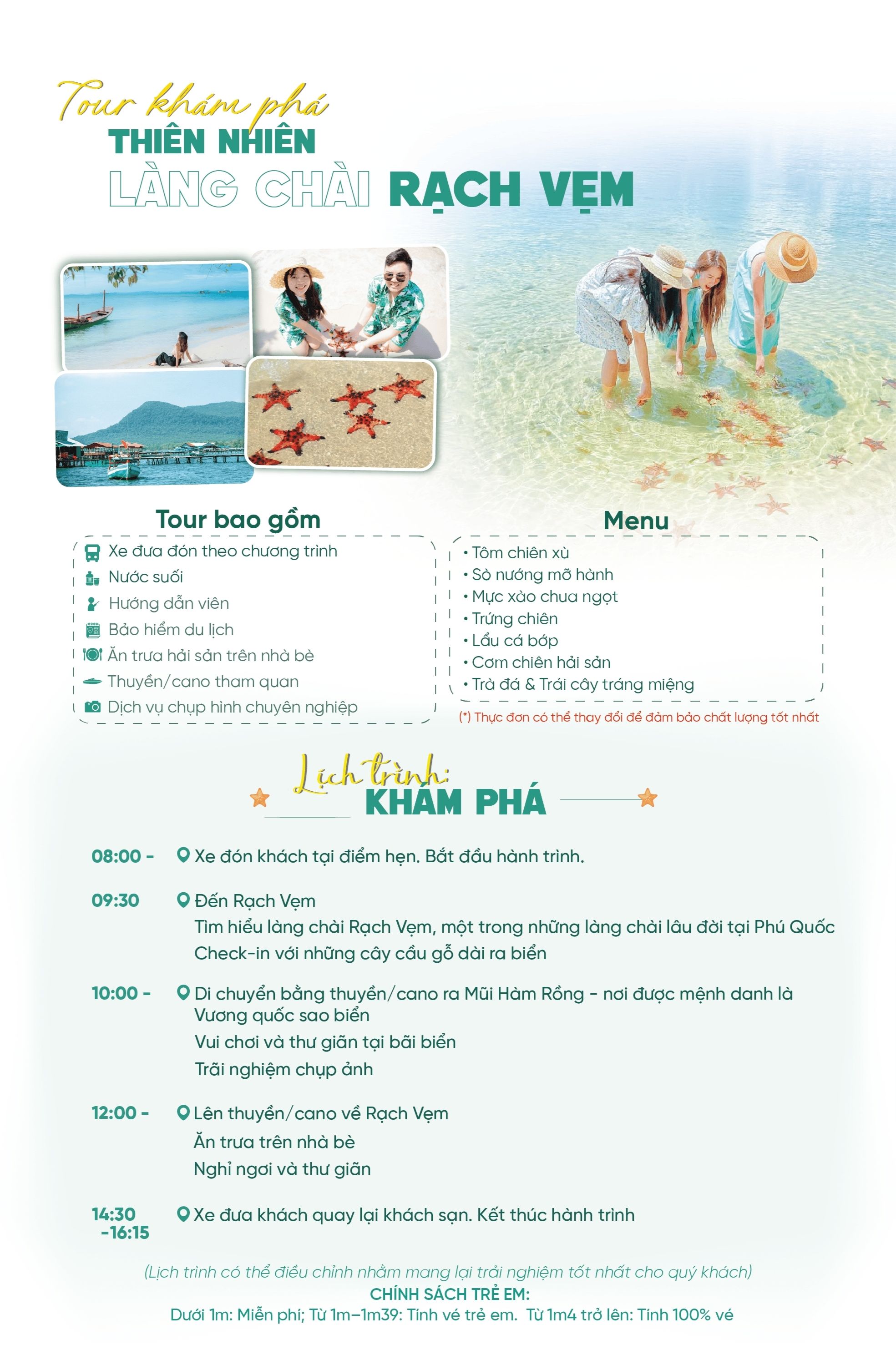 Tour Rạch Vẹm