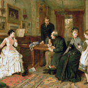 George Goodwin Kilburne Poor Relations 1875