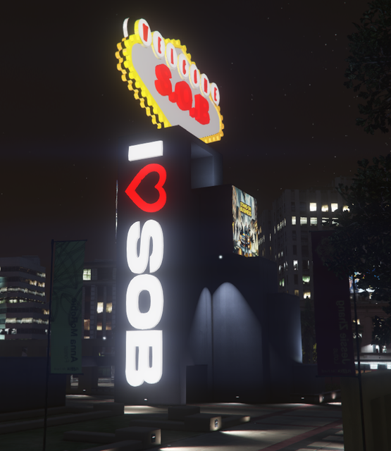 Custom Vinewood sign showcase 3