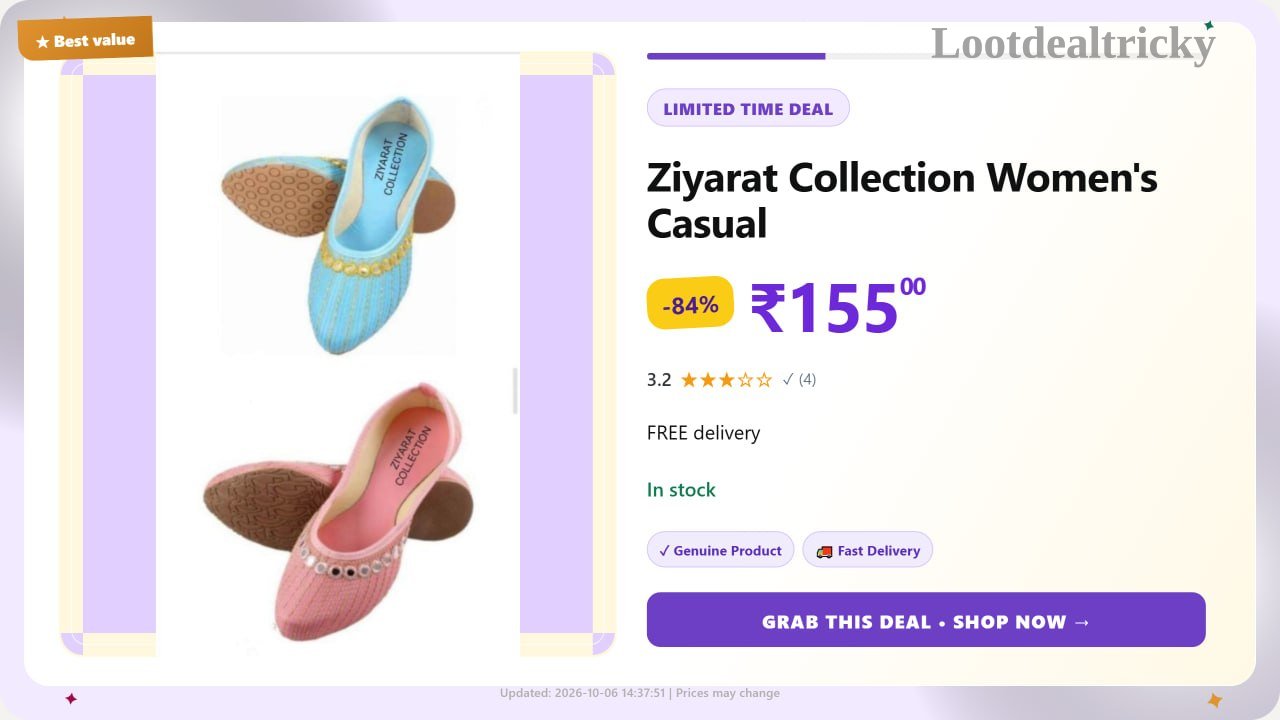   women S Casual – Just ₹155 | Loot Deal