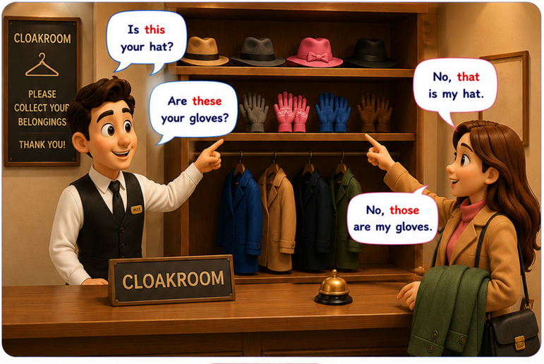 Grammar demonstratives