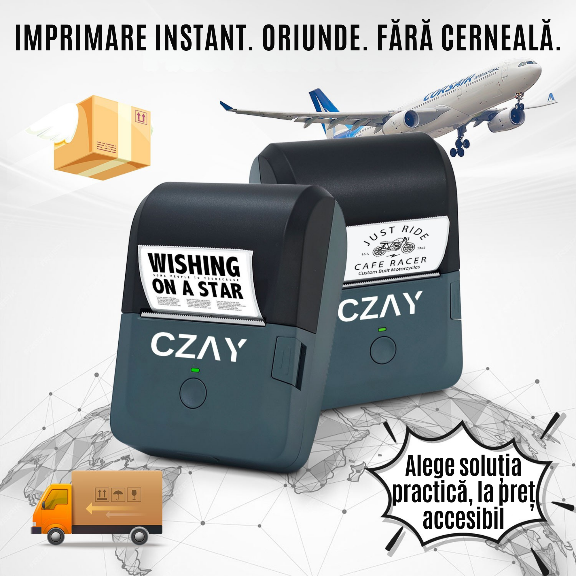 IMPRIMANTA TERMICA STICKERE