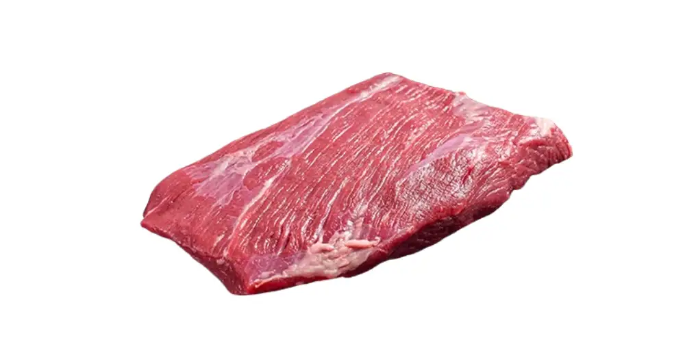 Soorten vlees van de koe - Bavette (vanglap, vinkelap, halve maan of flank steak ) - Vleeskopenbijdeboer.nl