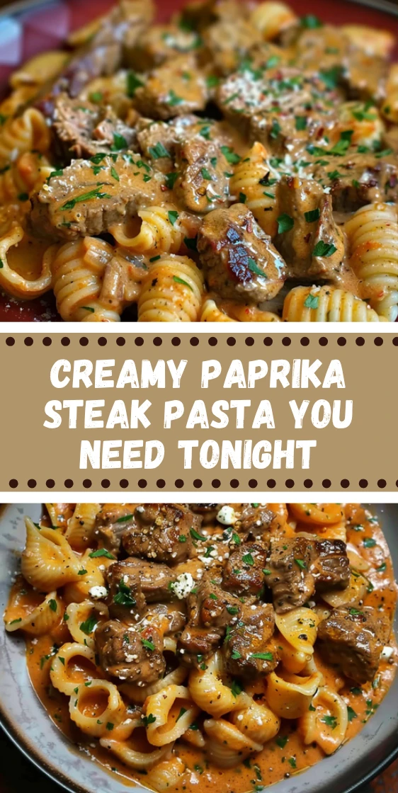 Creamy Paprika Steak and Shells That Taste Like Pure Comfort in Every Bite