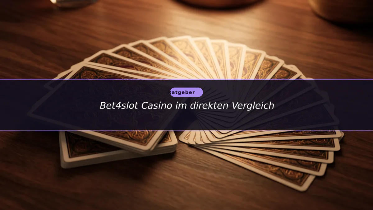Bet4slot Casino im direkten Vergleich