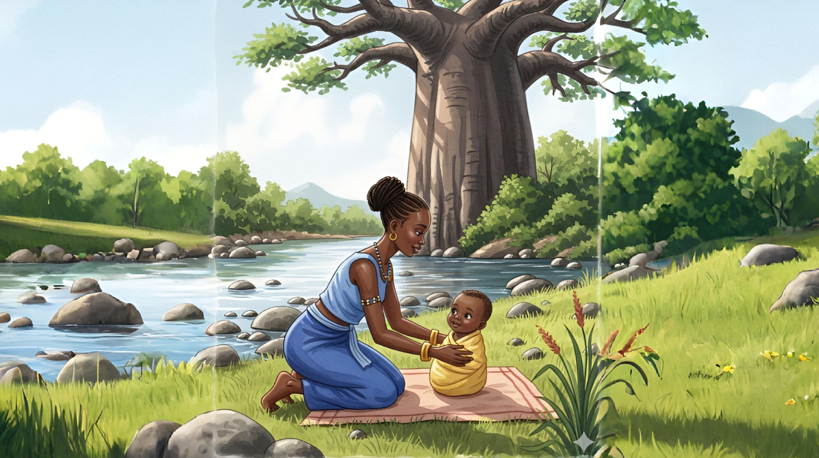 Page 2 - River scene