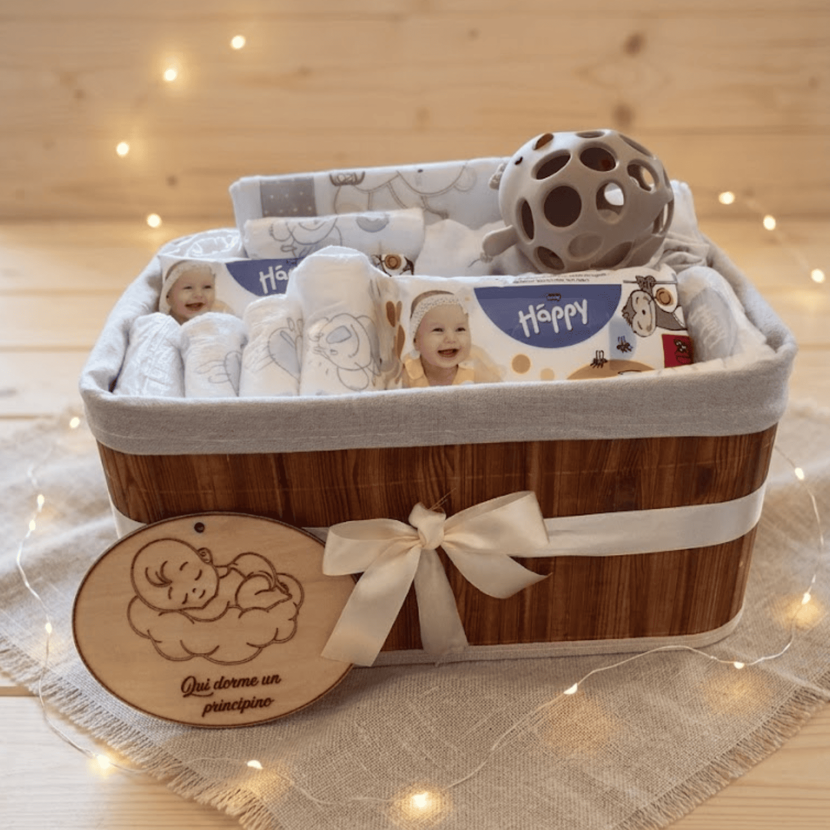 Cesta Nascita L - Grandi Coccole