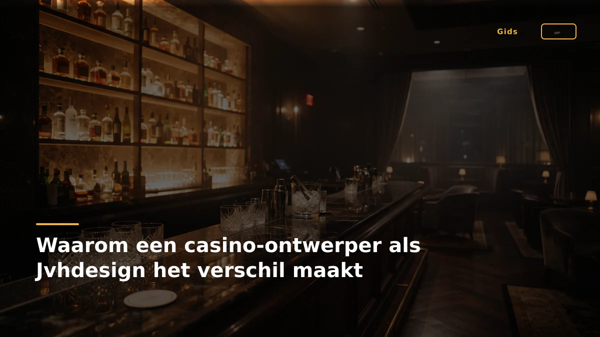 Waarom een casino-ontwerper als Jvhdesign het verschil maakt