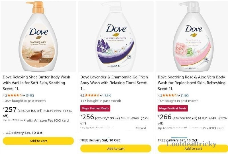Dove Body Wash – Just 73% OFF | Limited Time Loot Offer Dove Body Wash – Just 73% OFF | Limited Time Loot Offer