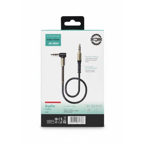 كابل AUX 3.5mm JR-S600