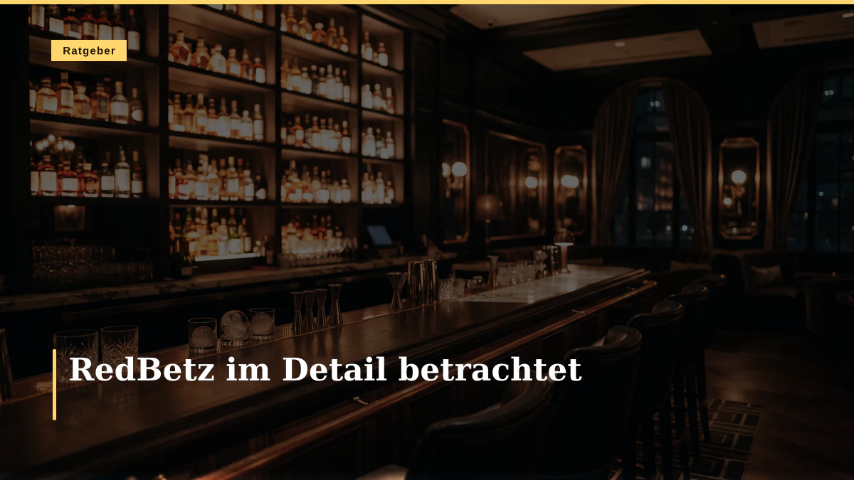 RedBetz im Detail betrachtet