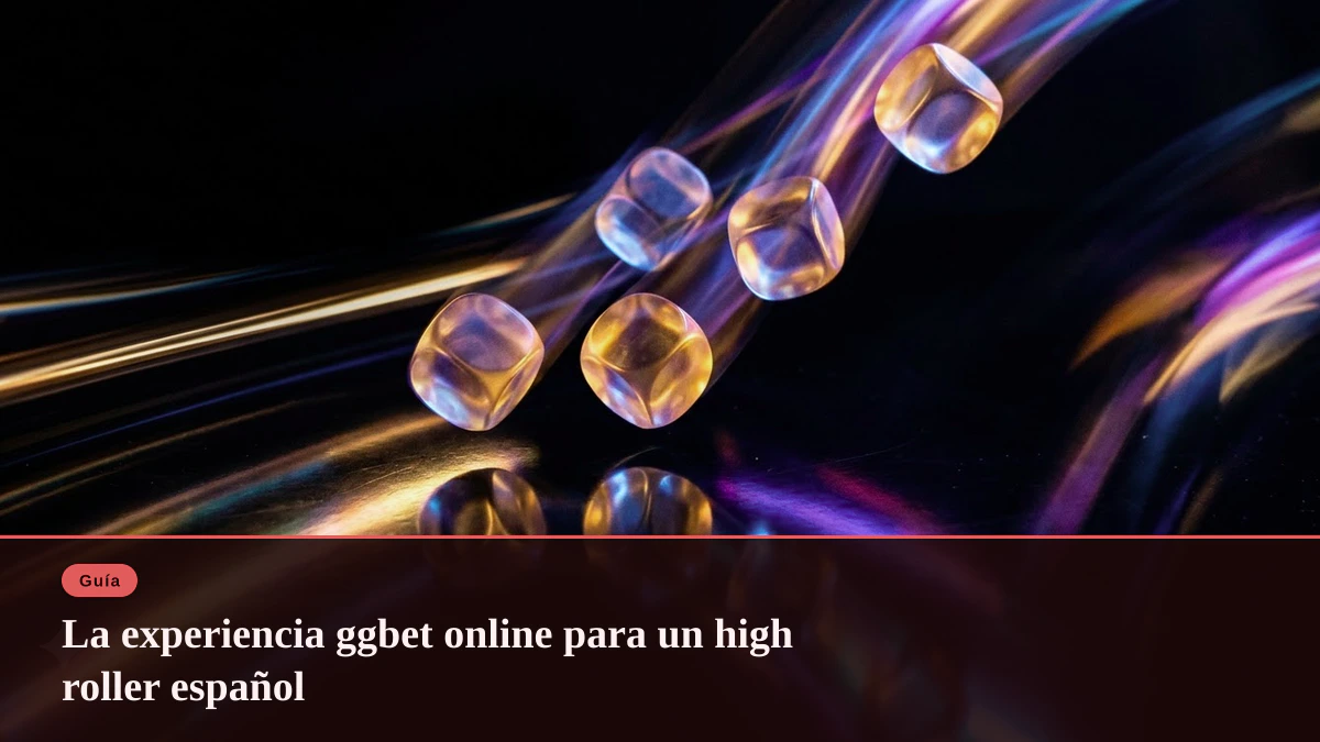 La experiencia ggbet online para un high roller español