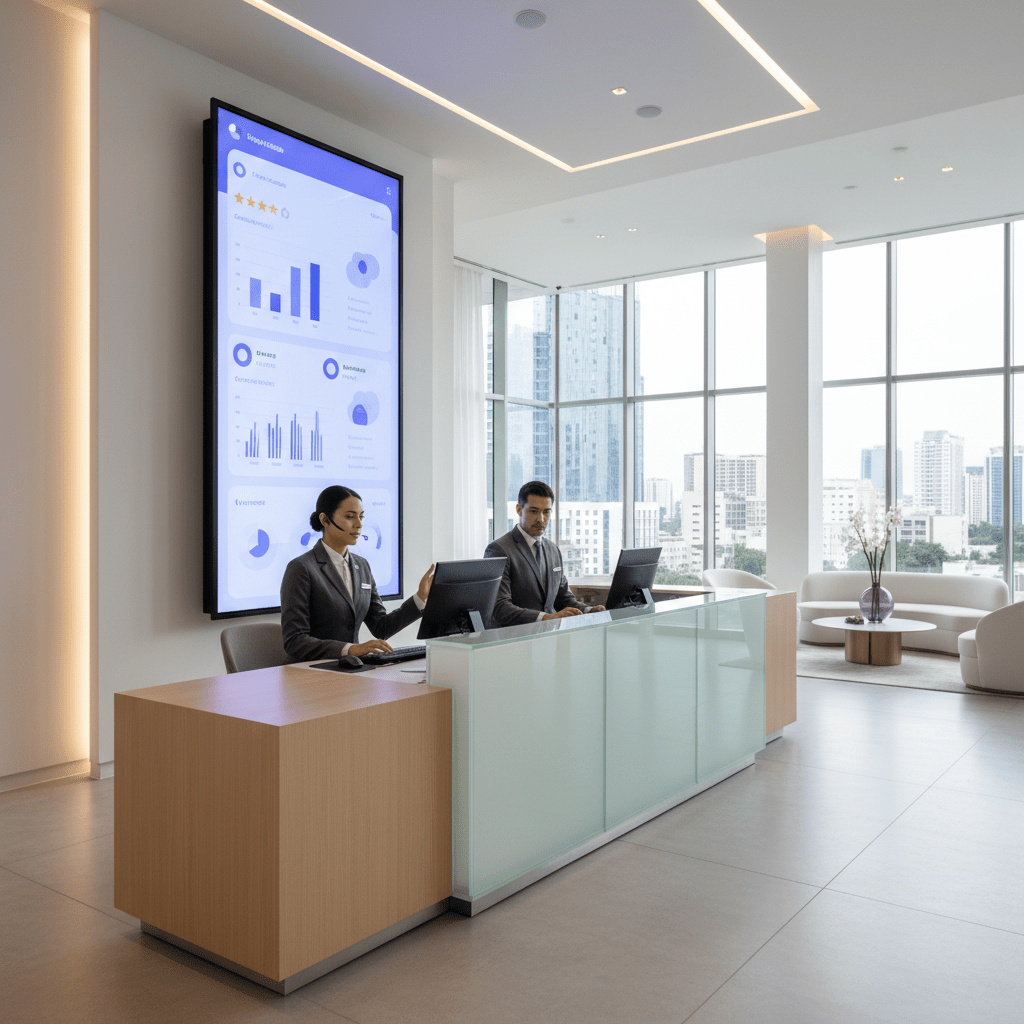Hotel local SEO and guest review management