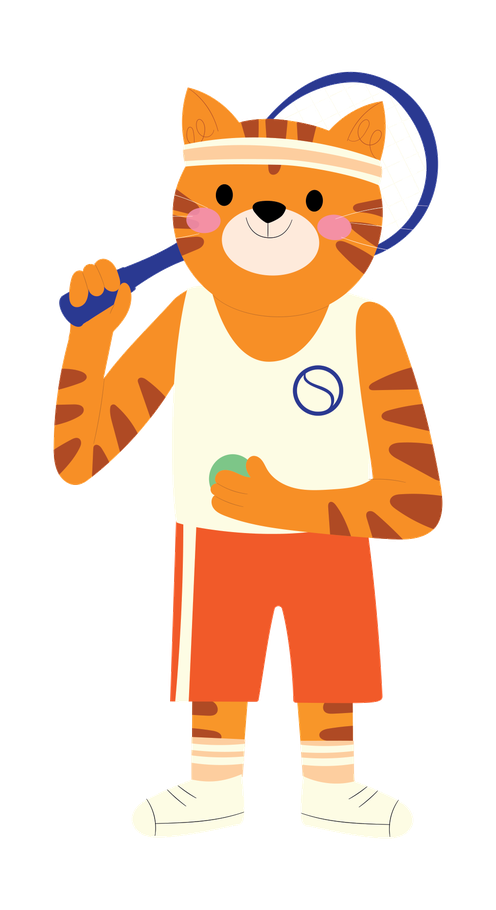 Mascote Tico Ace, O mais intenso da turma.
