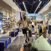 Sneaker Wall and Lifestyle Apparel at FILA FUSION Orchard Central