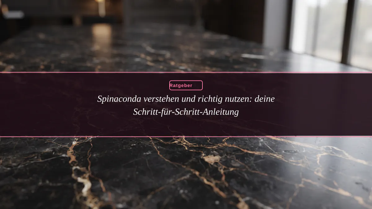 Spinaconda verstehen und richtig nutzen: deine Schritt-für-Schritt-Anleitung
