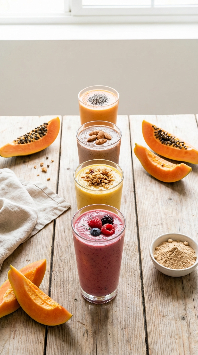 4. Protein-Packed Healthy Papaya Smoothie Recipes — Great for Post-Workout