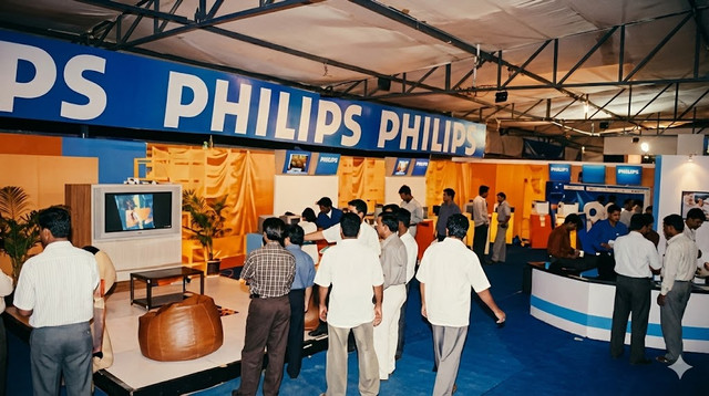 Philips pavilion at ICE Mega Expo