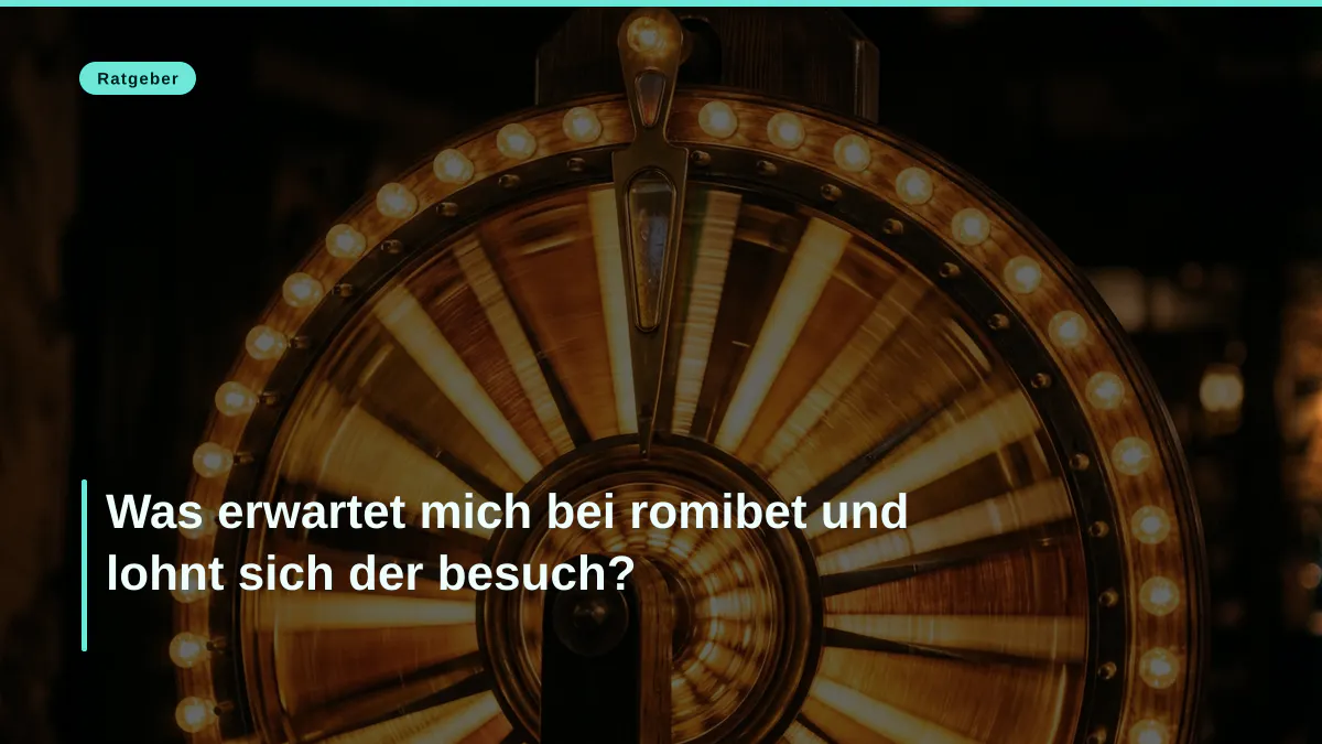 Was erwartet mich bei romibet und lohnt sich der besuch?