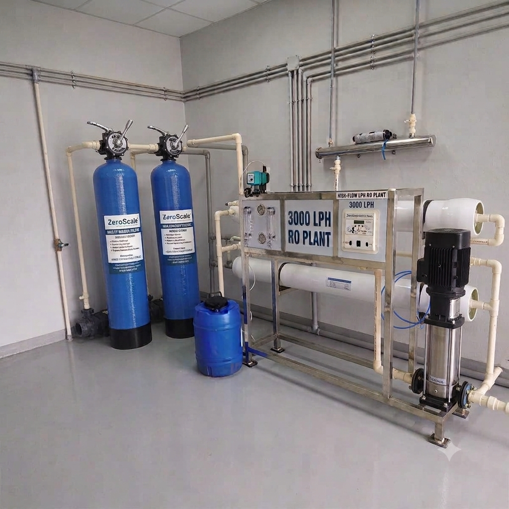 RO PLANT 3000 LPH