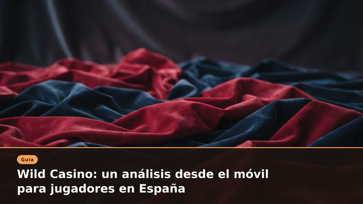 Wild Casino: un análisis desde el móvil para jugadores en España