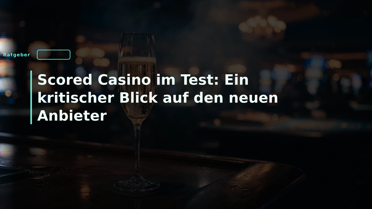 Scored Casino im Test: Ein kritischer Blick auf den neuen Anbieter