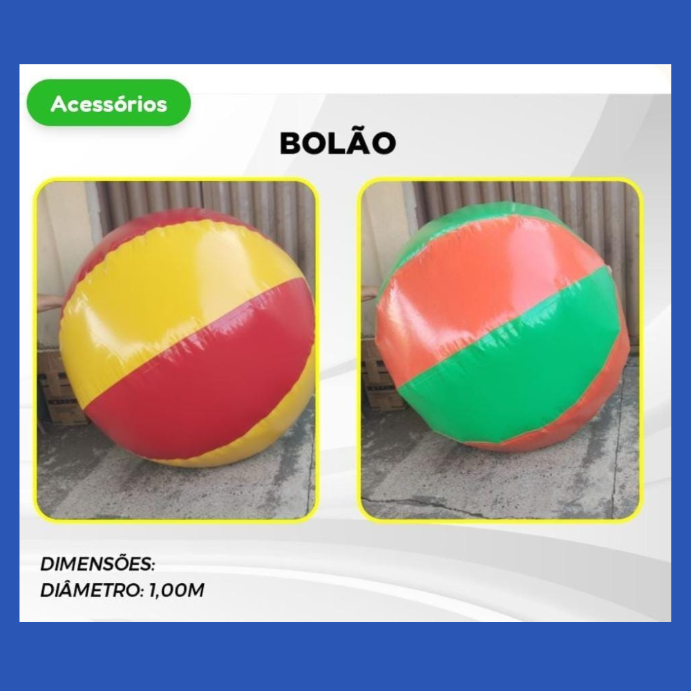 Bolão inflável para futebol de sabão em São Paulo