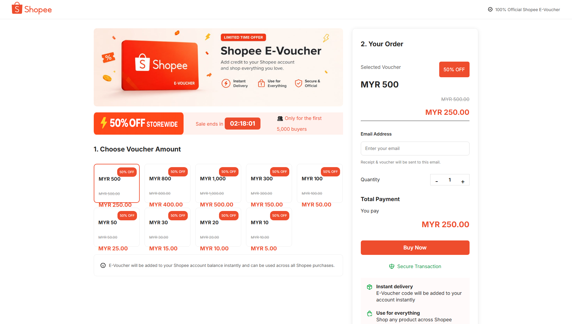 Stored capture of shopeesale.xyz