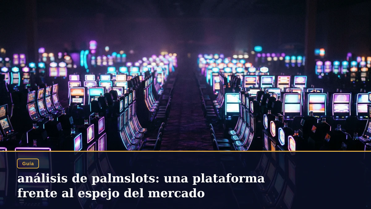 análisis de palmslots: una plataforma frente al espejo del mercado