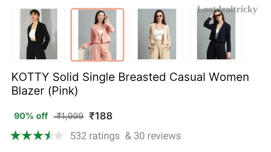 Women S Blazer Offer Image