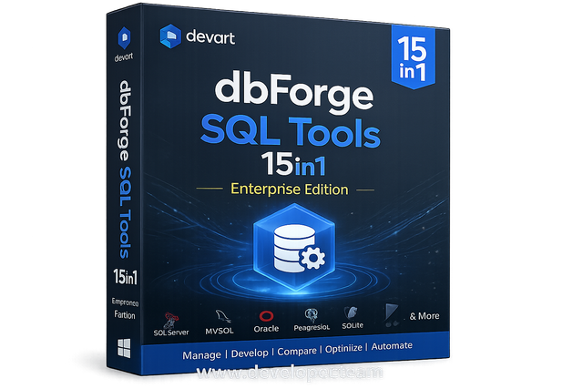 Download dbForge SQL Tools 15in1 Enterprise Edition