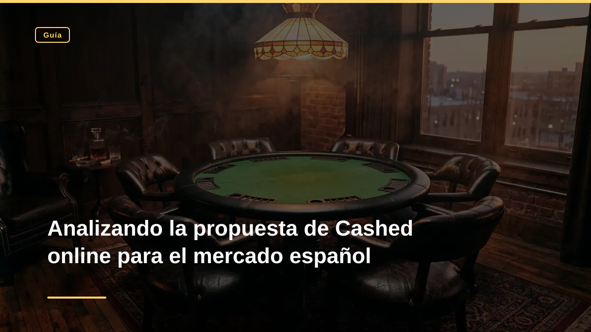 Analizando la propuesta de Cashed online para el mercado español
