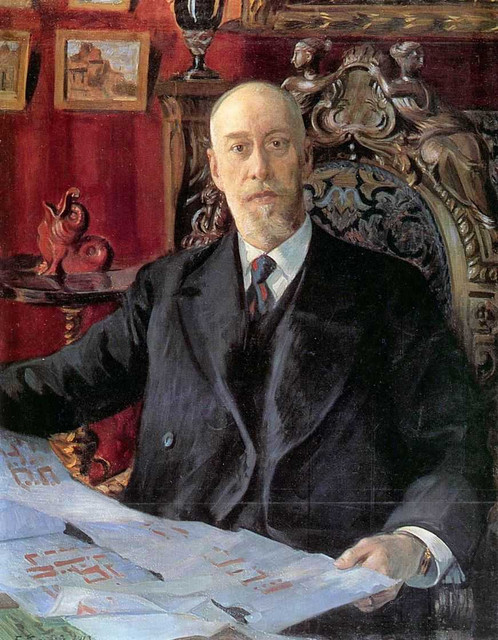 Портрет Н К фон Мекка