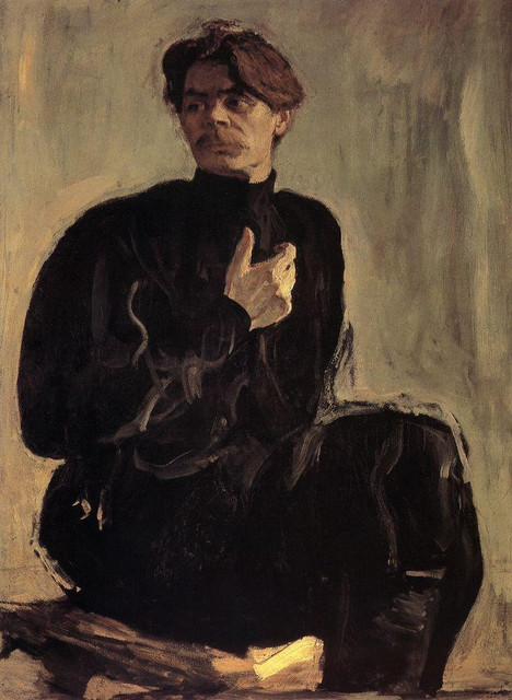 Портрет писателя А М Горького 1905
