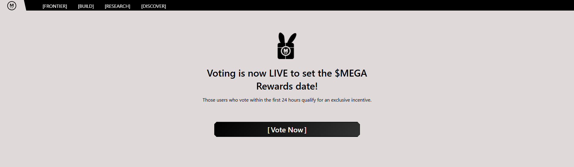 Screenshot of megaeth-vote.com