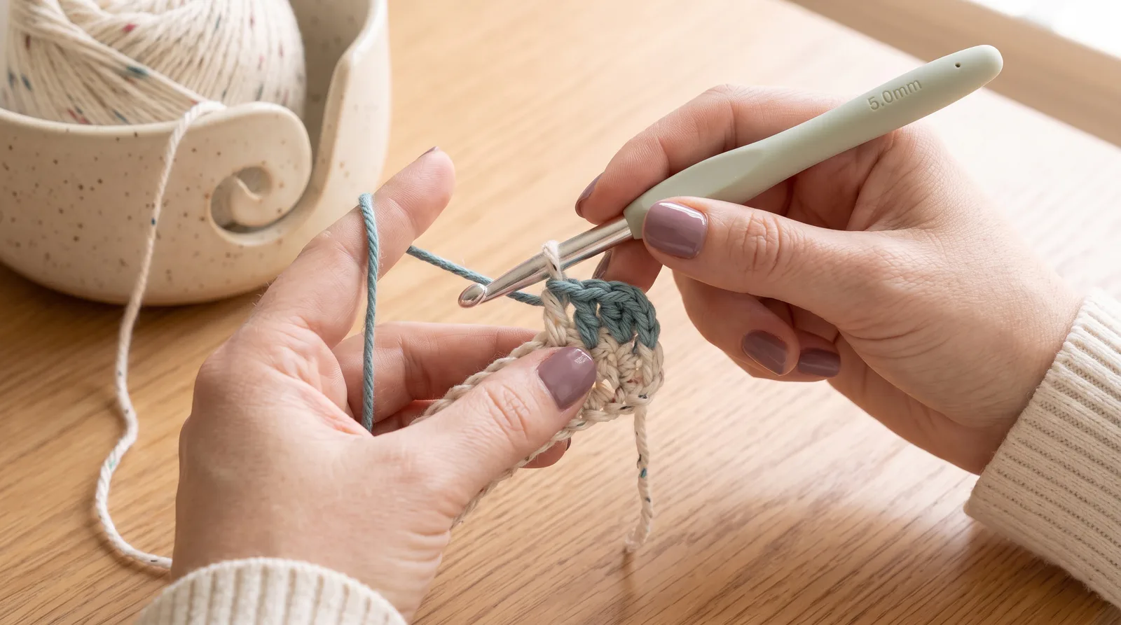 How to Change Colors in Crochet Cleanly
