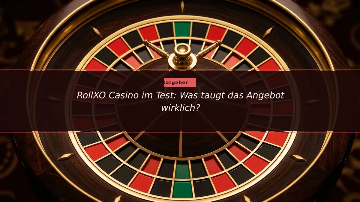 RollXO Casino im Test: Was taugt das Angebot wirklich?