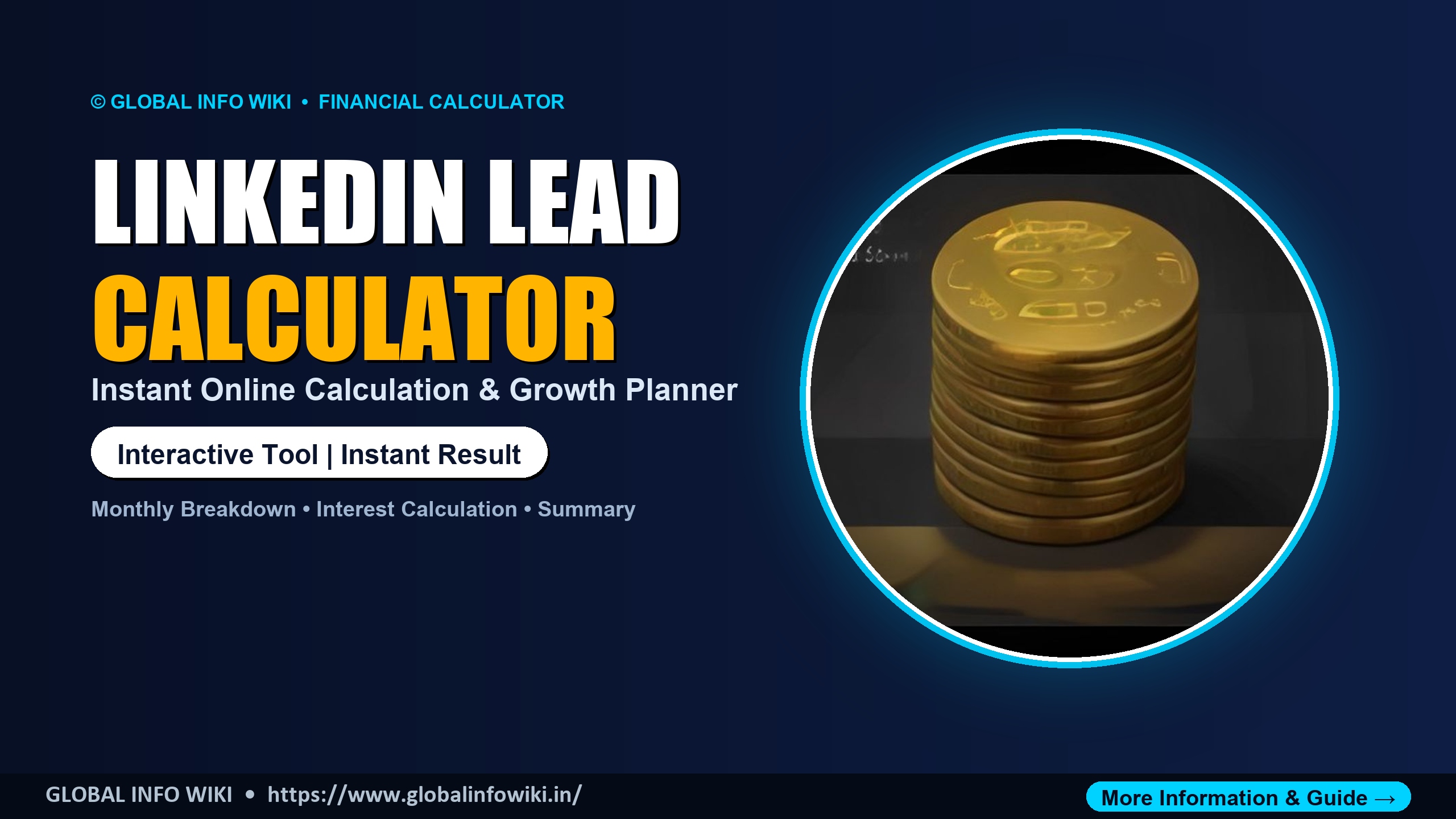 LinkedIn Lead Cost Calculator — Estimate Cost‑Per‑Lead (CPL) LinkedIn Lead Cost Calculator — Estimate Cost‑Per‑Lead (CPL)