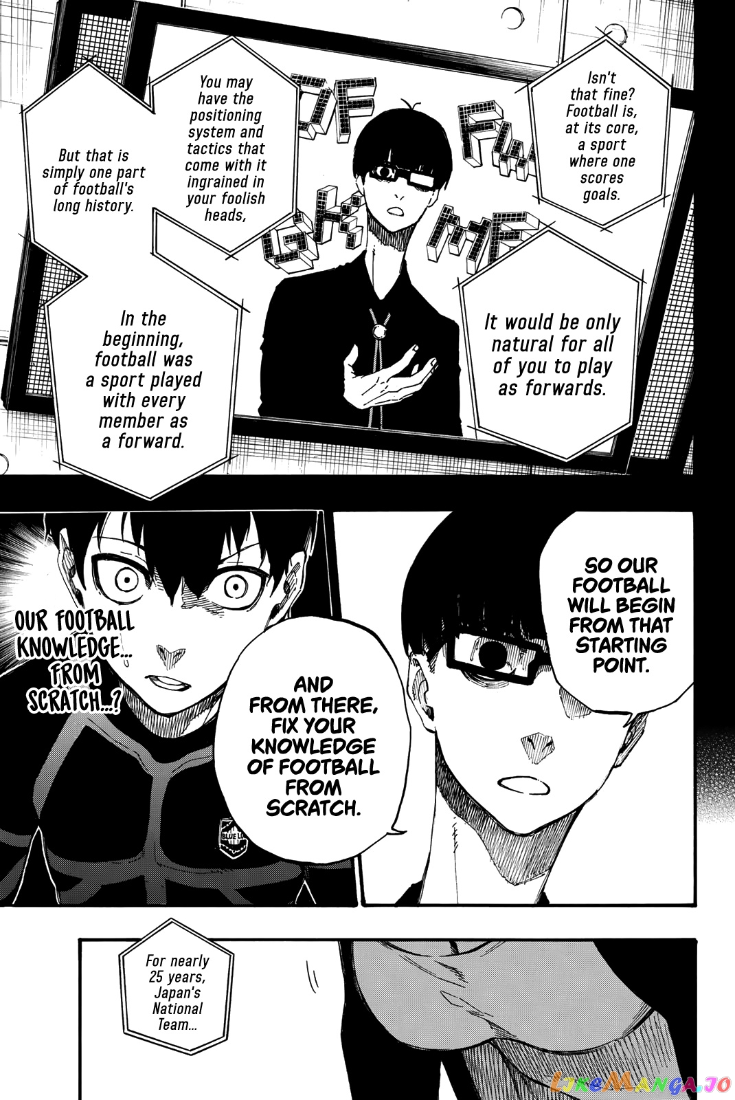 Read Blue Lock Chapter 4 English - Page 6