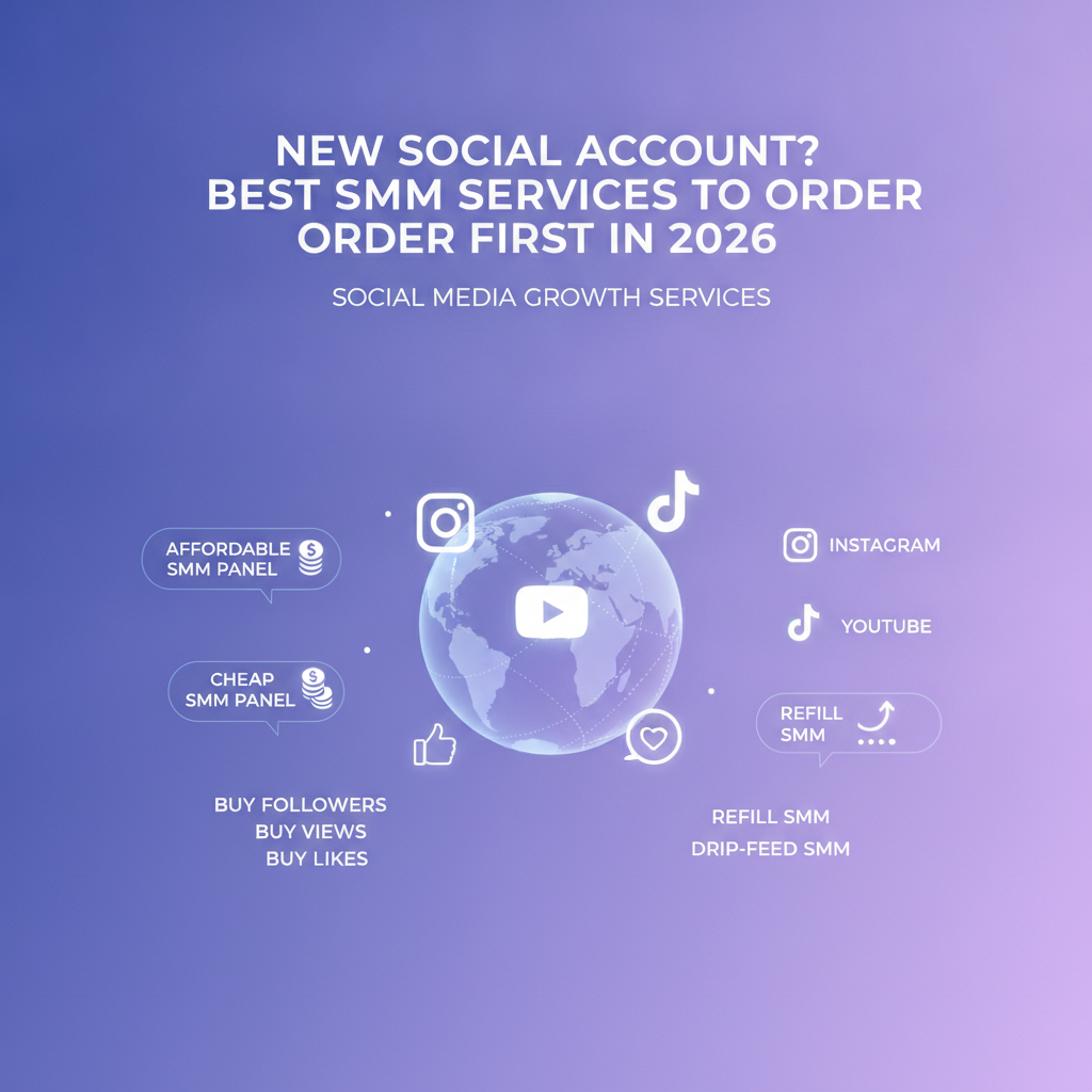 New Social Account? Best SMM Services to Order First in 2026
