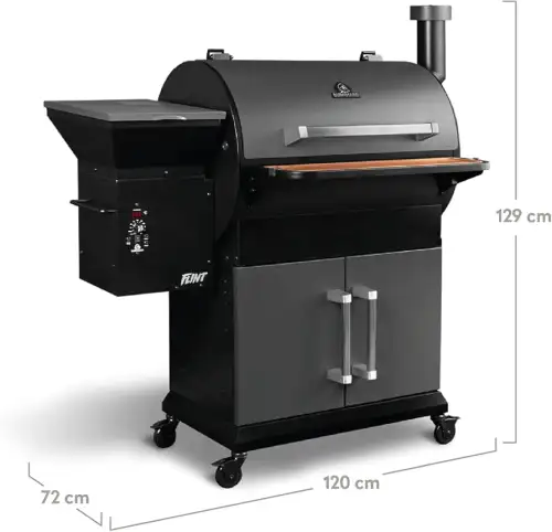 Flint Pellet Smoker - Barbecue op pellets - Vleeskopenbijdeboer.nl