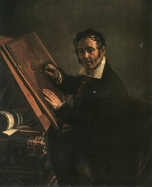 Портрет Н И Уткина 1824