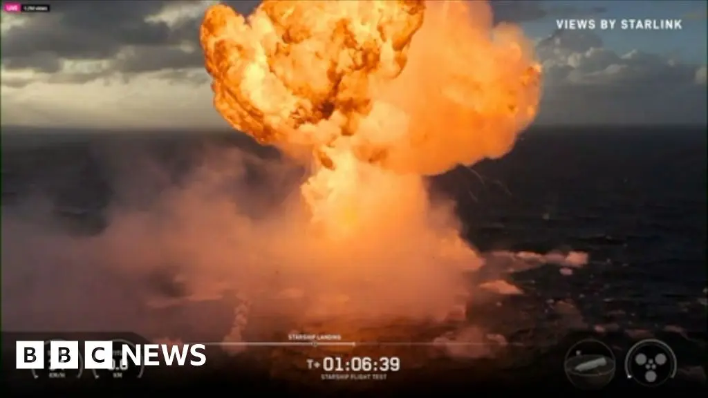 SpaceX Rocket Explodes in Indian Ocean
