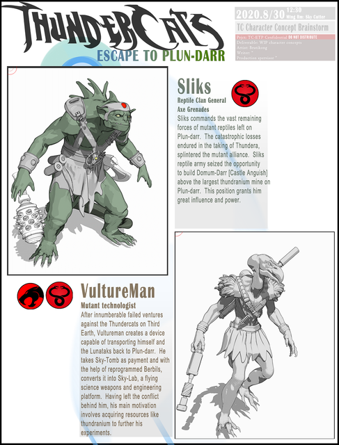 Mutants  Thundercats Concepts by Brutikong.  https://www.artstation.com/brutikong