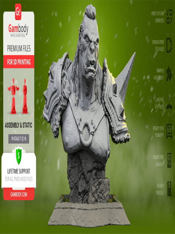 Orc-The-Executioner-Bust