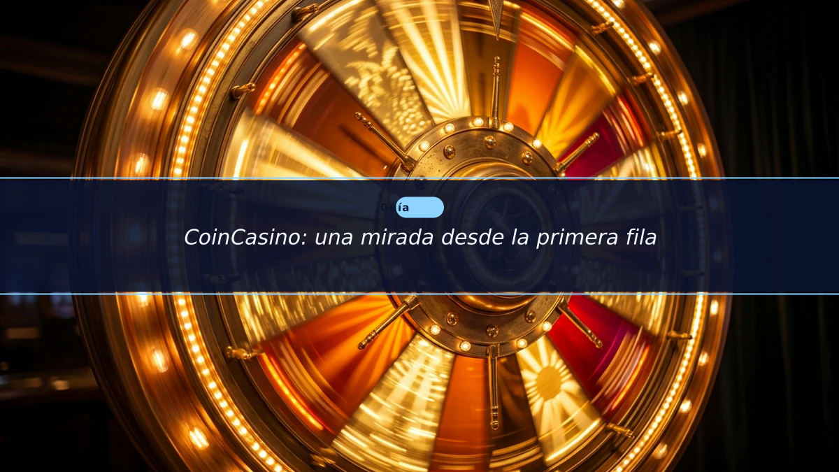 CoinCasino: una mirada desde la primera fila